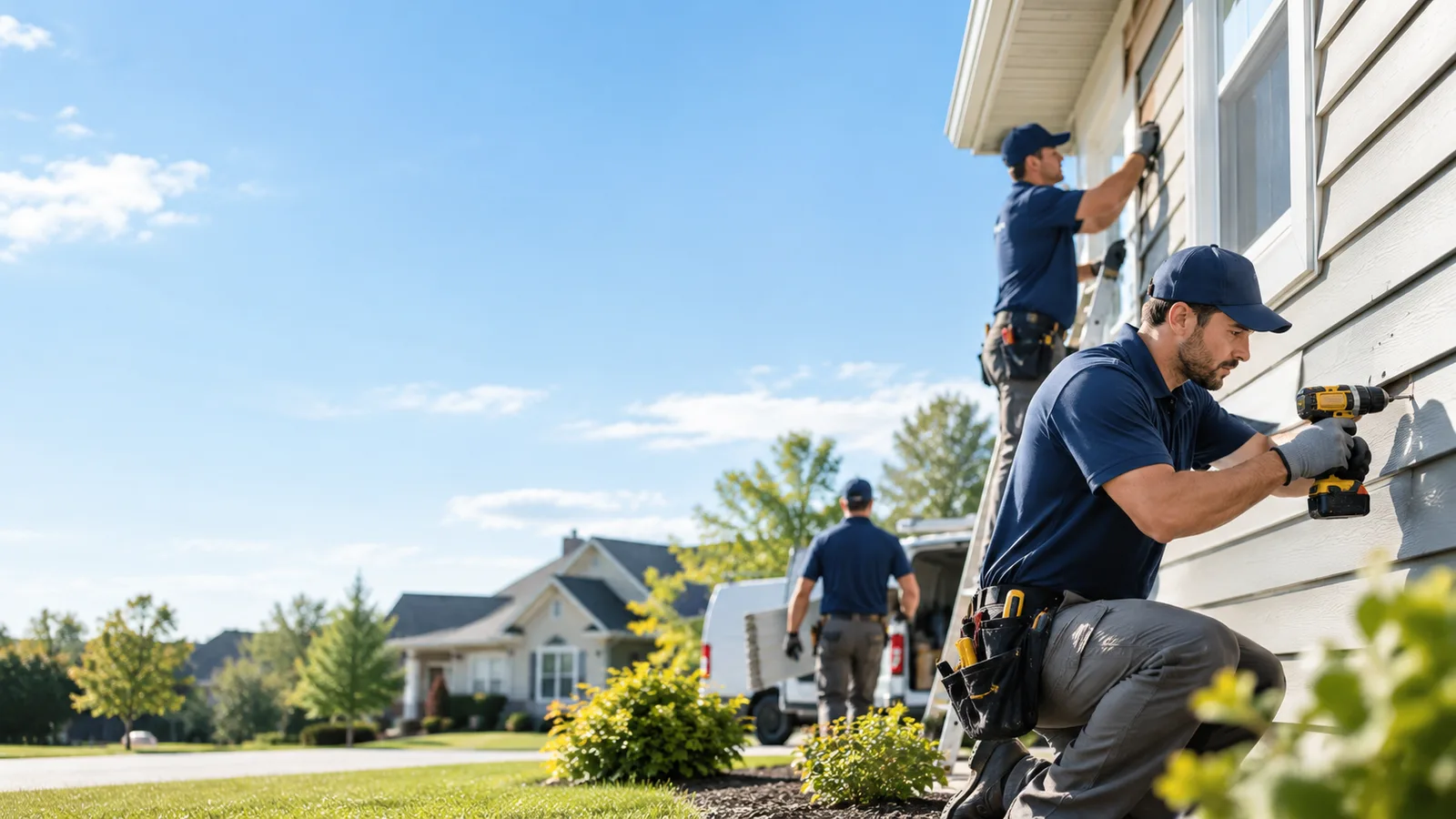 Siding Leak Repair in Corn, OK
